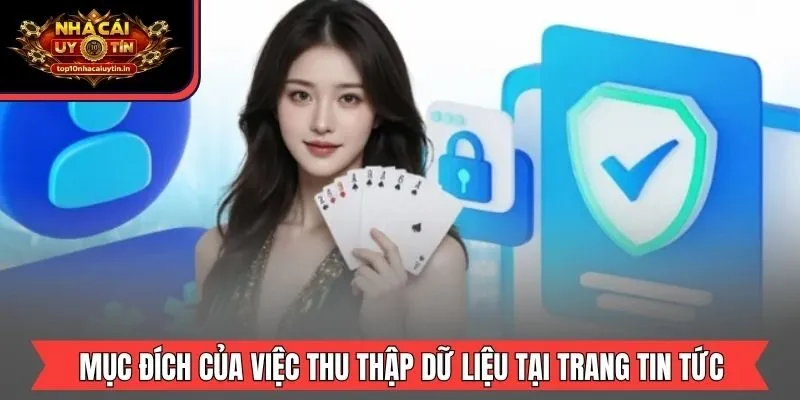 Mục đích của việc thu thập dữ liệu tại trang tin tức